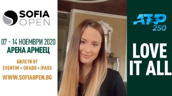 Златното момиче“ Християна Тодорова – посланик на Sofia Open 2020